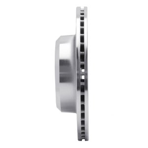 Land Rover Defender 90 Brake Rotor (1) - Front Left - R1 Concepts - Drilled & Slotted - Silver - `90-`16